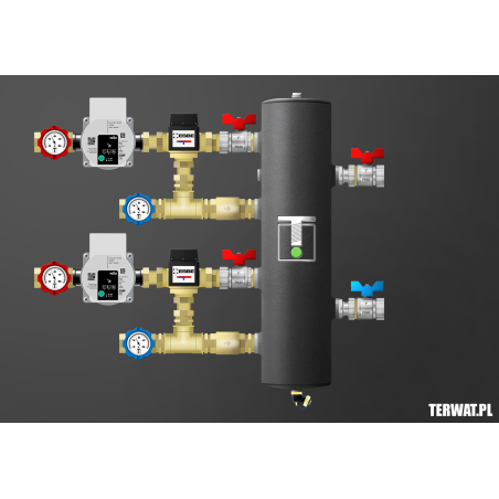 Sprzęgło hydrauliczne z grupami pompowymi - ZMST03