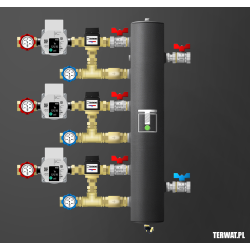 Sprzęgło hydrauliczne z grupami pompowymi - ZMST04