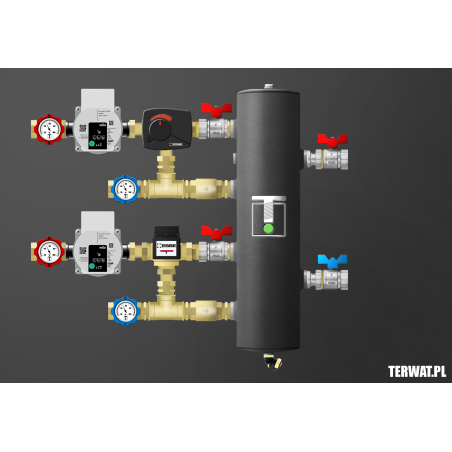 Sprzęgło hydrauliczne z grupami pompowymi - ZMST06