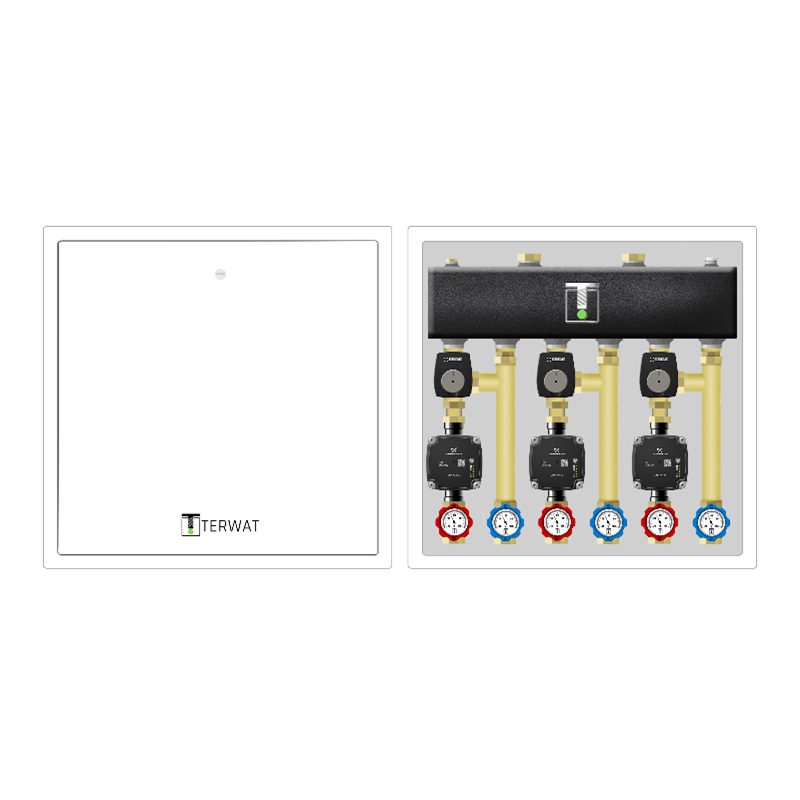 Układy z rozdzielaczem w szafce - RSSS1G