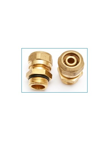 Złączka nyplowa do rury tworzywowej pex z uszczelnieniem ringowym 16x2 – 1/2” (2szt)