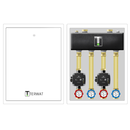 Układy z rozdzielaczem w szafce - RBB01G