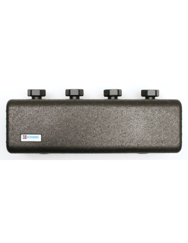 Rozdzielacz 2-sekcyjny w izolacji z uchwytami - standard