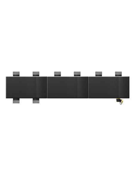 Rozdzielacz izolowany do grup pompowych ze sprzęgłem 3 sekcje