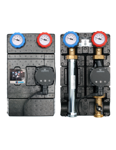 Grupa pompowa bezpośrednia w izolacji z pompą 25/60