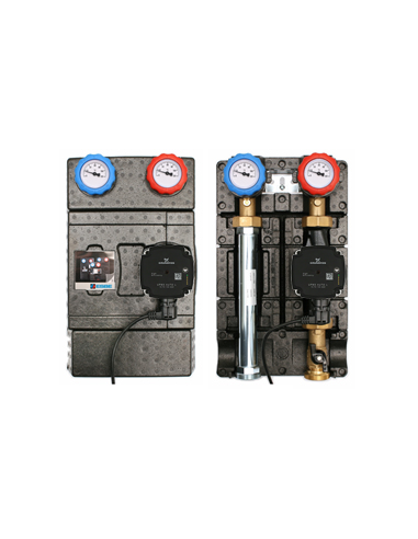 Grupa pompowa w izolacji bezpośrednia, pompa Grundfos/Wilo