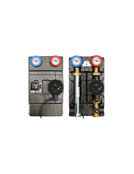 Grupa pompowa w izolacji bezpośrednia, pompa Grundfos/Wilo