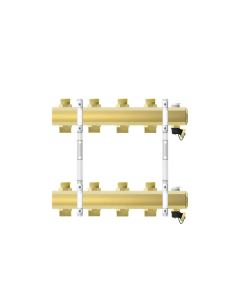Rozdzielacz grzejnikowy mosiężny RGM