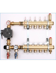 Rozdzielacz podłogowy stal nierdzewna RRTM