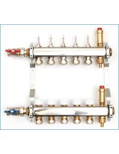 Rozdzielacz podłogowy stal nierdzewna SRTK