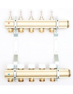 Rozdzielacz podłogowy mosiężny RRT1