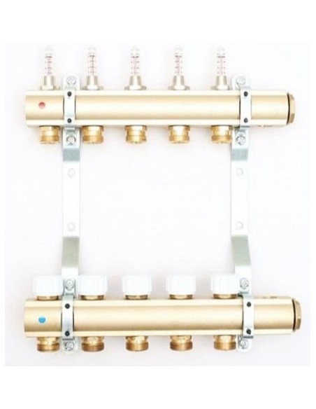 Rozdzielacz podłogowy mosiężny RRT1