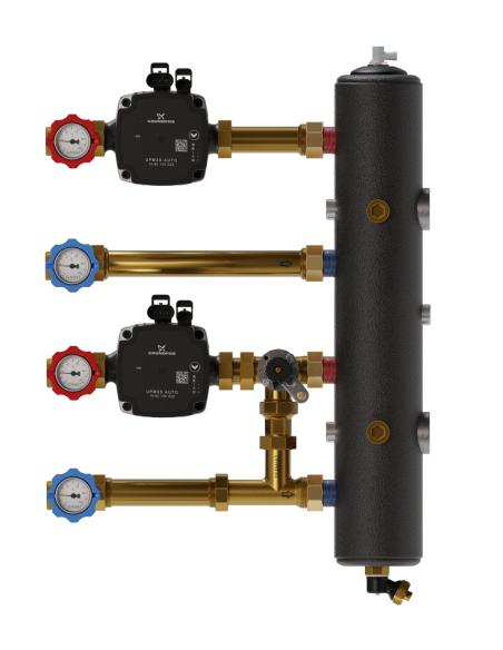 Sprzęgło hydrauliczne z grupami pompowymi - HSGS01