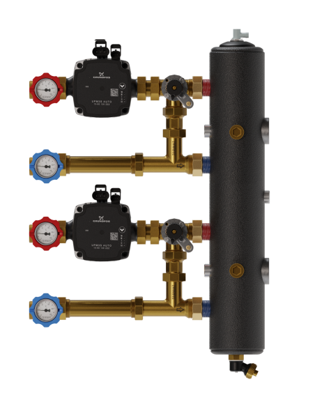 Sprzęgło hydrauliczne z grupami pompowymi - HSGS03