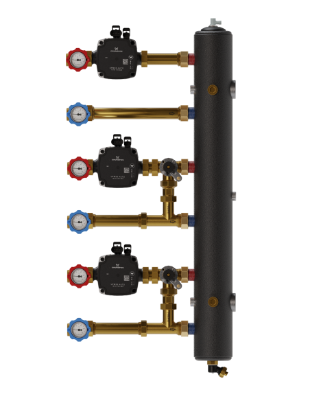 Sprzęgło hydrauliczne z grupami pompowymi - HSGS02