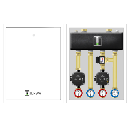 Układy z rozdzielaczem ze zintegrowanym sprzęgłem w szafce - SBT01G