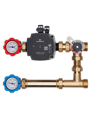 Grupa z zaworem obrotowym do sprzęgła - MSG001