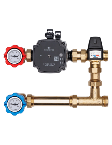 Grupa z zaworem termostatycznym ESBE do sprzęgła - MTG001