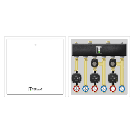 Układy z rozdzielaczem ze zintegrowanym sprzęgłem w szafce - SBSS1G