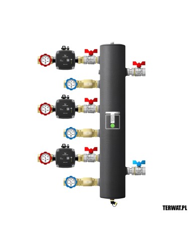 Sprzęgło hydrauliczne z grupami pompowymi - ZMS000
