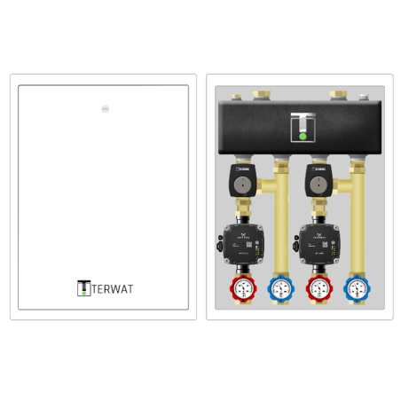 Układy z rozdzielaczem ze zintegrowanym sprzęgłem w szafce - SSS01G