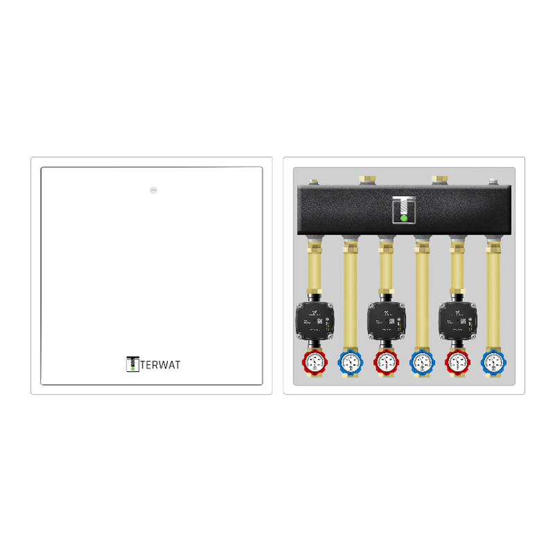 Układy z rozdzielaczem ze zintegrowanym sprzęgłem w szafce - SBBB1G