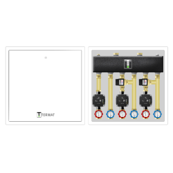 Układy z rozdzielaczem ze zintegrowanym sprzęgłem w szafce - SBTT1G