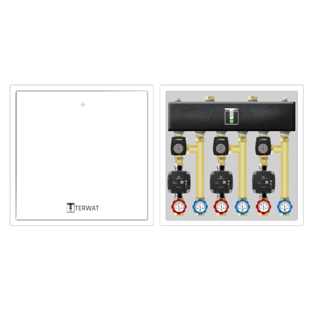Układy z rozdzielaczem ze zintegrowanym sprzęgłem w szafce - SSSS1G