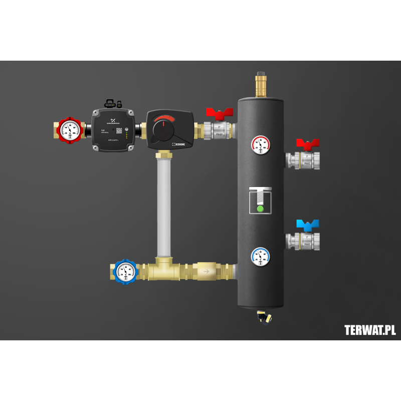 Sprzęgło hydrauliczne z grupami pompowymi - ZMSS06