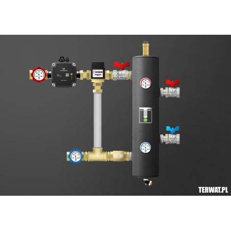 Sprzęgło hydrauliczne z grupami pompowymi - ZMST07