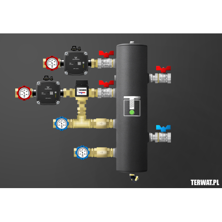 Sprzęgło hydrauliczne z grupami pompowymi - ZMST01