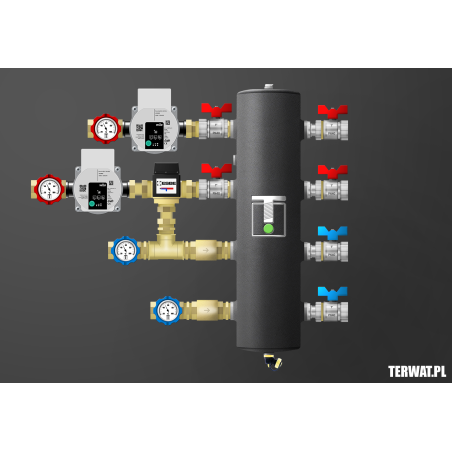 Sprzęgło hydrauliczne z grupami pompowymi - ZMST01