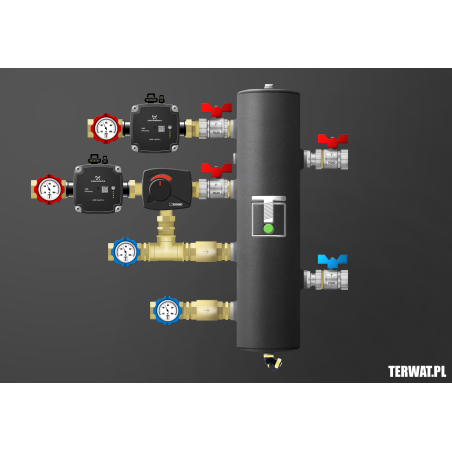 Sprzęgło hydrauliczne z grupami pompowymi - ZMSS01