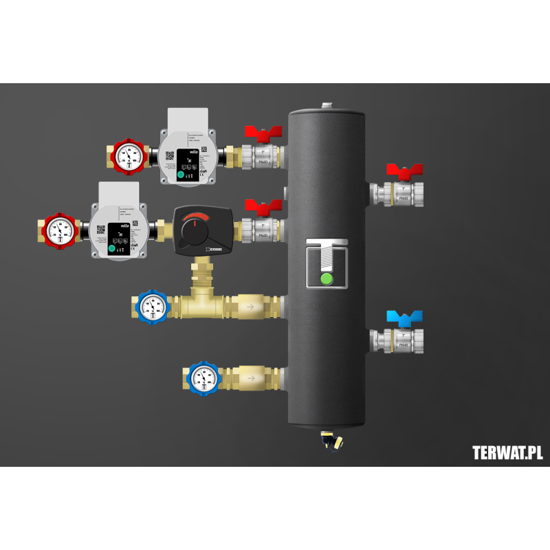 Sprzęgło hydrauliczne z grupami pompowymi - ZMSS01