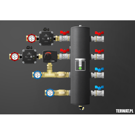 Sprzęgło hydrauliczne z grupami pompowymi - ZMSS01