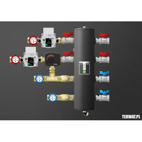 Sprzęgło hydrauliczne z grupami pompowymi - ZMSS01