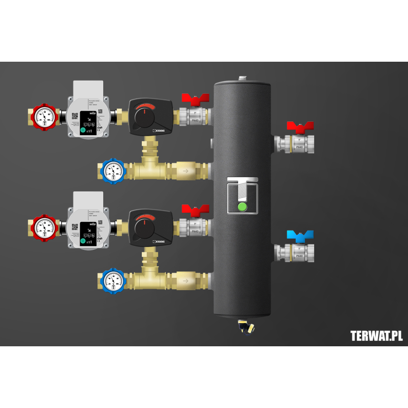 Sprzęgło hydrauliczne z grupami pompowymi - ZMSS03