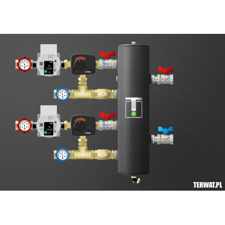 Sprzęgło hydrauliczne z grupami pompowymi - ZMSS03