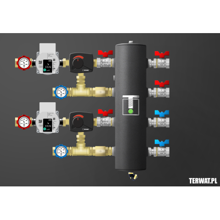 Sprzęgło hydrauliczne z grupami pompowymi - ZMSS03