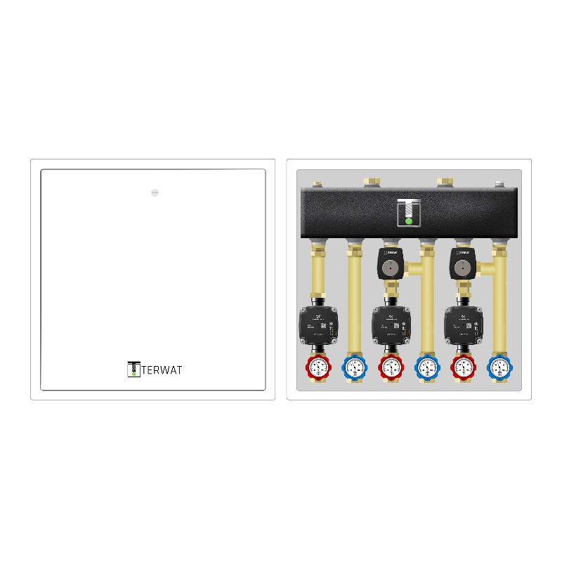 Układy z rozdzielaczem w szafce - RBSS1G